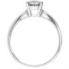 9ct White Gold Diamond Starburst Cluster Ring - 1/2ct - D66189 Alternative Image