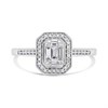 9ct White Gold Diamond Cluster Ring - 28pts - D66195 Alternative Image