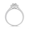 9ct White Gold Diamond Cluster Ring - 28pts - D66195 Alternative Image