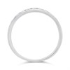 Polar Fire 9ct White Gold Diamond Half Eternity Ring - 1/3ct - D66197 Alternative Image