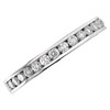 9ct White Gold Diamond Half Eternity Ring - 1/2ct - AGI Certificated - D6653 Alternative Image