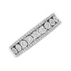 9ct White Gold Diamond Band Ring - 20pts - D6695 Alternative Image
