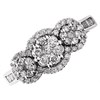 9ct White Gold 1 Carat Diamond Trilogy Cluster Ring - D6803 Alternative Image
