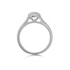 9ct White Gold Diamond Cluster Ring - 1/3ct - D68115 Alternative Image