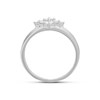 9ct White Gold Diamond Band Ring - 1/2ct - D68119 Alternative Image