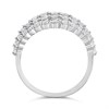 9ct White Gold 1.5 Carat Diamond Band Ring - D68122 Alternative Image