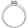 9ct White Gold Diamond Cluster Ring - 10pts - D68207 Alternative Image