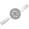 9ct White Gold Diamond Cluster Ring - 30pts - D6866 Alternative Image