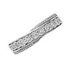 9ct White Gold Diamond Crossover Band Ring - 20pts - D71148 Alternative Image
