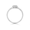 9ct White Gold Diamond Cluster Ring - 15pts - D71156 Alternative Image