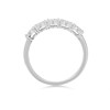 9ct White Gold Diamond Cluster Band Ring - 1/3ct - D71175 Alternative Image