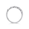 9ct White Gold Diamond Weave Ring - 10pts - D71183 Alternative Image