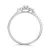 9ct White Gold Diamond Cluster Ring - 1/3ct - AGI Certificated - D71204 Alternative Image