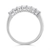 9ct White Gold Diamond Half Eternity Ring - 1/2ct - D71205 Alternative Image