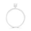 9ct White Gold Single Stone Diamond Engagement Ring - 1/4ct - D71206 Alternative Image