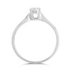 9ct White Gold Diamond Solitaire Ring - 10pts - D71211 Alternative Image