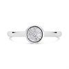 9ct White Gold Diamond Cluster Ring - 7pts - D71215 Alternative Image