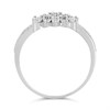 9ct White Gold Diamond Flower Cluster Ring - 15pts - D71217 Alternative Image
