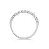 9ct White Gold Diamond Eternity Ring - 1/3ct - D71223 Alternative Image
