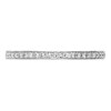 9ct White Gold Diamond Half Eternity Ring - 16pts - D71227 Alternative Image