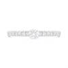 9ct White Gold Diamond Engagement Ring - 1/2ct - D71228 Alternative Image