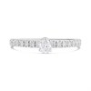 9ct White Gold Diamond Engagement Ring - 1/2ct - D71229 Alternative Image
