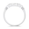 9ct White Gold Fancy Diamond Ring - D71232 Alternative Image