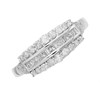 9ct White Gold Diamond Band Ring - 1/2ct - D72120 Alternative Image