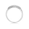 9ct White Gold Diamond Band Ring - 1/2ct - D72120 Alternative Image