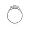 9ct White Gold Diamond Pear Cluster Ring - 1/3ct - D72122 Alternative Image