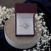 9ct White Gold Diamond Pear Cluster Ring - 1/3ct - D72122 Alternative Image