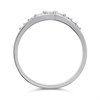 9ct White Gold Diamond Wishbone Ring - 30pts - D72134 Alternative Image