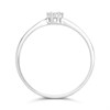 9ct White Gold Dainty Diamond Cluster Ring - D72138 Alternative Image