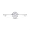 9ct White Gold Diamond Cluster Ring, 1/4ct - D72141 Alternative Image