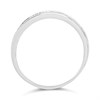 9ct White Gold Baguette-Cut Channel-Set Diamond Half-Eternity Ring, 30pts - D72144 Alternative Image