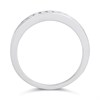 9ct White Gold Channel-Set Diamond Half Eternity Ring, 1/4ct - D72146 Alternative Image