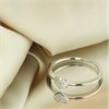 9ct White Gold Round Pave-Set Diamond Cluster Ring - D72155 Alternative Image