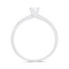 9ct White Gold Fancy Single Stone Diamond Ring - D72157 Alternative Image