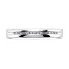 9ct White Gold Diamond Half Eternity Ring - 7pts - D77235 Alternative Image