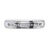 9ct White Gold Diamond Half Eternity Ring - 10pts - D77236 Alternative Image