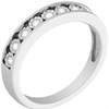 9ct White Gold Diamond Half Eternity Ring - 10pts - D77238 Alternative Image