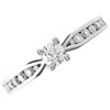 9ct White Gold Diamond Ring - 1/2ct - D7782 Alternative Image