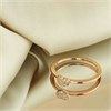 9ct Rose Gold Pave-Set Diamond Heart Cluster Ring - D78100 Alternative Image