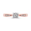 9ct Rose Gold Diamond Cluster Ring - 10pts - D78243 Alternative Image
