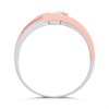 9ct Rose And White Gold Diamond Ring, 1/4ct - D7864 Alternative Image