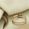 9ct Rose Gold Channel-Set Diamond Half-Eternity Ring - D7888 Alternative Image