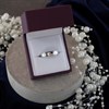 One In A Million 9ct White Gold Pink Diamond Band Ring - 10pts - D78904 Alternative Image
