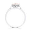One In A Million 9ct Two Colour Gold Pink Diamond Cluster Ring - 20pts - D78906 Alternative Image