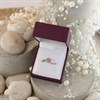 One In A Million 9ct Two Colour Gold Pink Diamond Cluster Ring - 20pts - D78906 Alternative Image