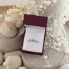 One In A Million 9ct Two Colour Gold Pink Diamond Cluster Band Ring - 1/4ct - D78907 Alternative Image